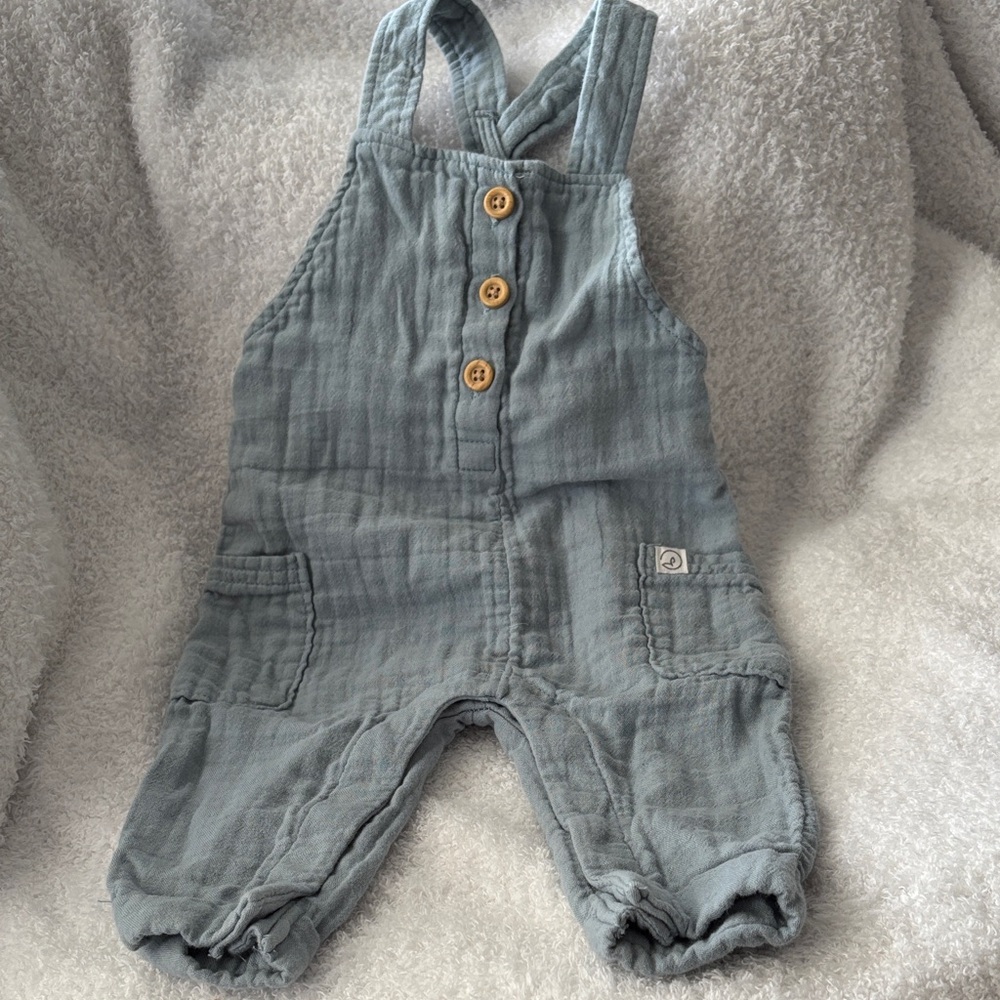 Charming Blue Kids Overalls